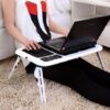 Складной столик-подставка для ноутбука с кулером E-Table LD09