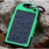 Портативное зарядное Power Bank Solar 50000 mAh на солнечной батареи | PowerBank LED