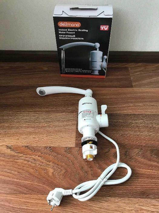 Проточный водонагреватель бойлер кран Delimano, отличная реплика ...
