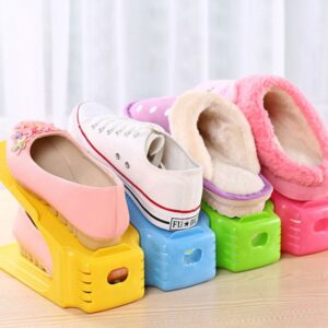 4 в 1 Двойные подставки для обуви Double Shoe Racks LY-500, органайзеры для обувы - Комплект 4 шт