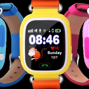 Смарт-часы детские UWatch Q90 GPS контроль звонки сообщения SOS Wi-Fi
