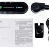 Автомобильный беспроводной динамик-громкоговоритель Bluetooth Hands Free kit HB 505-BT (спикерфон)