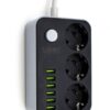 Качественный Сетевой Фильтр-Удлинитель LDNIO 6USB/3.4A