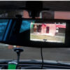 Автомобильное зеркало видеорегистратор для машины на 2 камеры VEHICLE BLACKBOX DVR 1080p камерой заднего вида.
