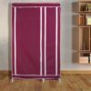 Тканевый шкаф складной STORAGE WARDROBE KM-105 на 2 секции (106х45х170 см), органайзер для одежды