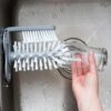Щётка для мытья стаканов и бутылок Multi-Function Suction Cup Brush, стеклоотмыватель