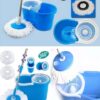 Универсальная швабра с отжимом-центрифугой и ведром Easy Mop "Круглая Швабра"