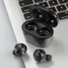Беспроводные вакуумные Bluetooth наушники Air Twins A6 TWS гарнитура с боксом для зарядки