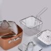 Сковородка-фритюрниця квадратная с крышкой TOP KITCHEN BN-8001