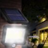 Уличный фонарь с датчиком движения Split Solar Wall Lamp на солнечной батарее nf-160c