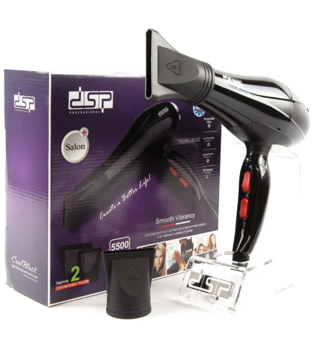 Фен для волос Hair Dryer 1600W DSP