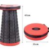 Складной туристический стул 47 см Telescopic stool / Складной телескопический стул для пикника, рыбалки