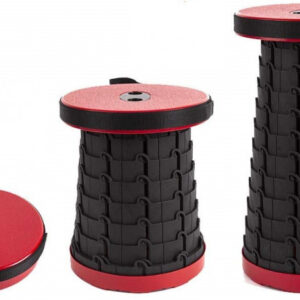 Складной туристический стул 47 см Telescopic stool / Складной телескопический стул для пикника, рыбалки