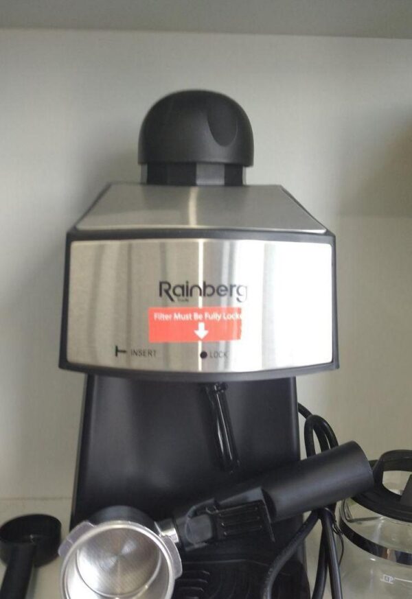 Кофеварка рожковая Espresso Rainberg RB-8111 с капучинатором
