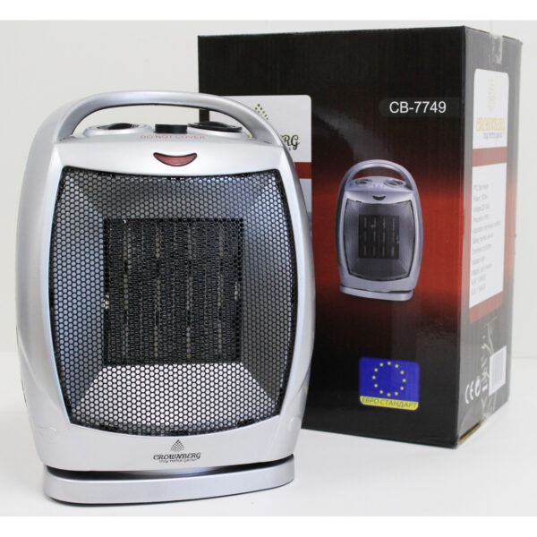 Тепловентилятор керамический обогреватель Crownberg CB 7749