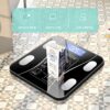 Напольные умные фитнес весы Bluetooth до 180 кг A-8003 / Смарт весы с приложением