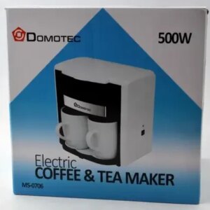 Кофеварка DOMOTEC MS0706 Белая