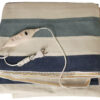Простынь электрическая Electric Blanket 150х120см (полосы, Разноцветные)