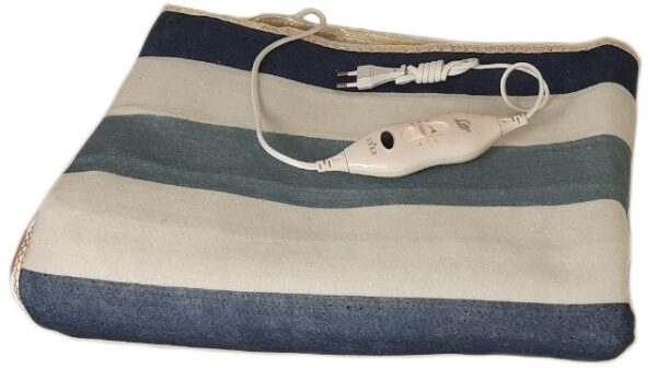 Простынь электрическая Electric Blanket 150х120см (полосы, Разноцветные)