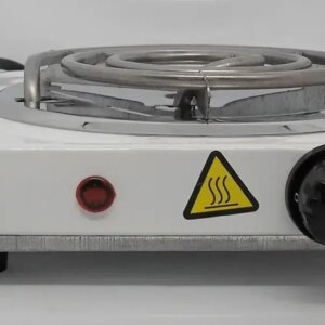 Электрическая настольная плита одна конфорка HP-JX1010B со спиральным теном 1000 Вт, 5 режимов нагрева UKG