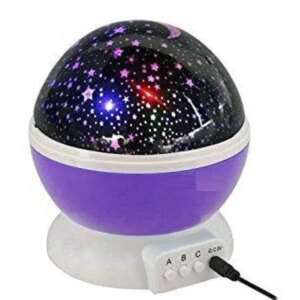 Ночник-проектор звездное небо Star Master Dream QDP01 Фиолетовый
