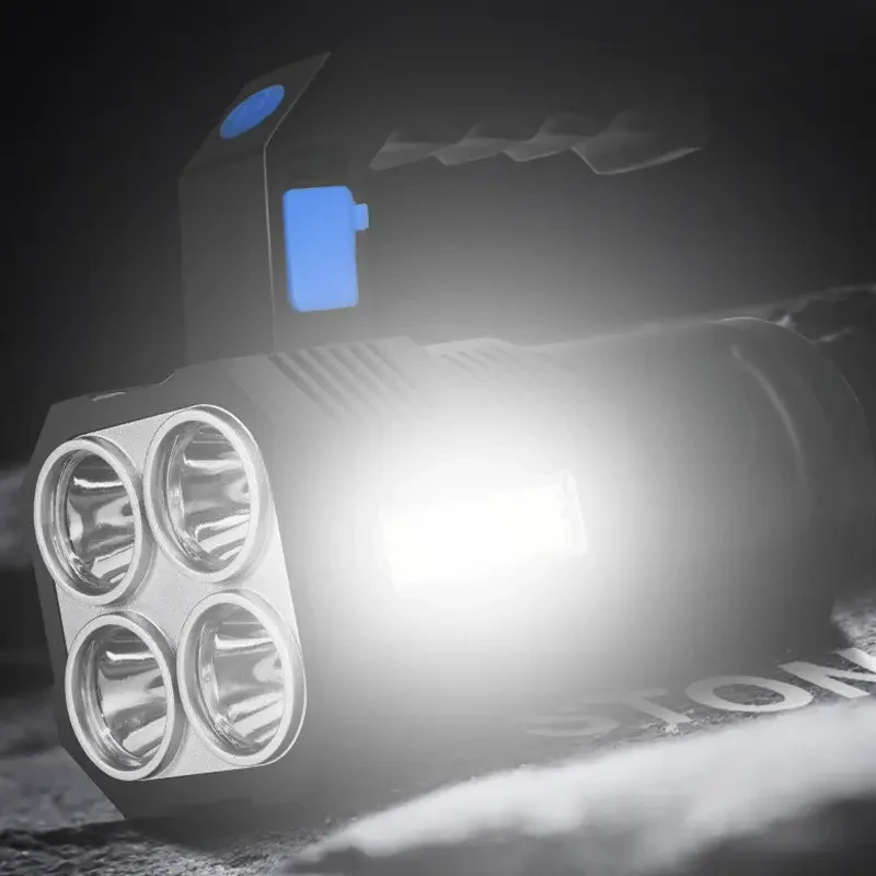 Светодиодный ручной переносной фонарь LF-S09 USB Ручной фонарь на аккумуляторе