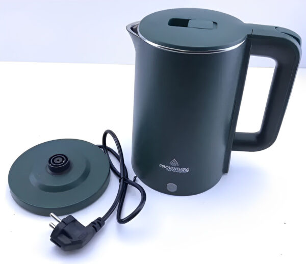 Электрочайник Crownberg CB-2845 дисковый 1.8л 1800Вт Зеленый