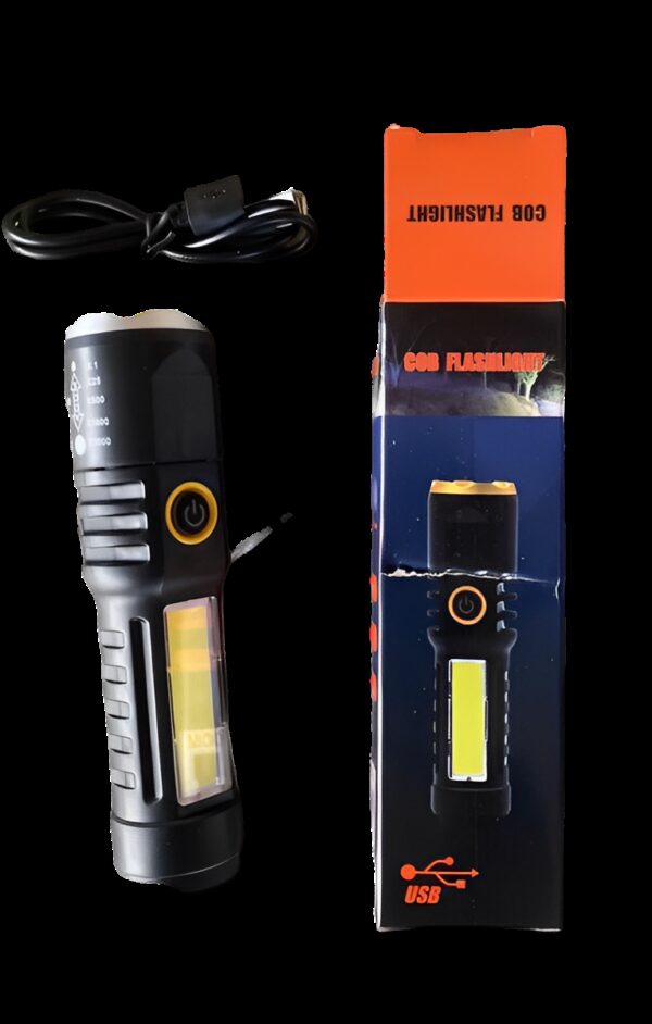 Фонарик с зарядкой USB HS-82202