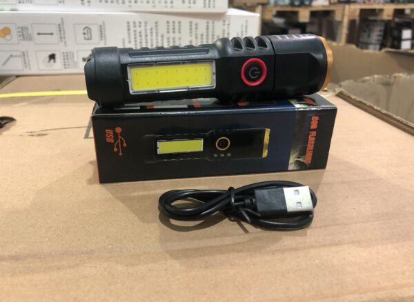 Фонарик с зарядкой USB HS-82202