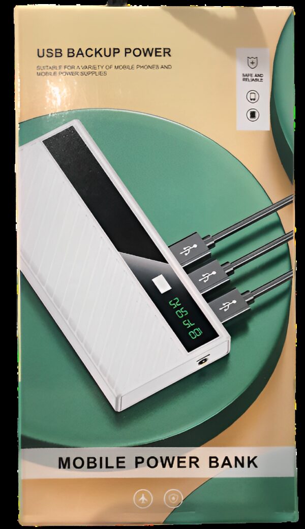 Повербанк LED Lighting Power Bank 20000 mAh Внешний аккумулятор
