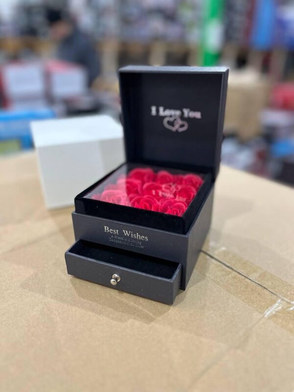 Подарочный набор мыла из роз I Love You XY19-49