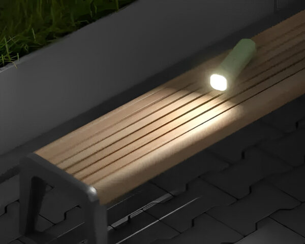 Фонарик-настольная лампа Desk lamp Mode. БЕЛЫЙ