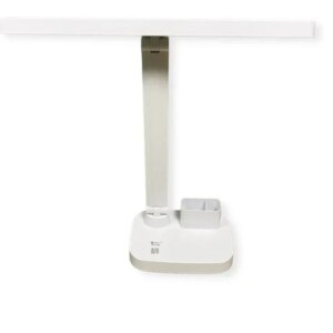 Мощная аккумуляторная настольная лампа Digad 1963 на 48 LED 5W (ЗАРЯДКА ОТ USB/СЪЕМНЫЕ АККУМУЛЯТОРЫ) Белая