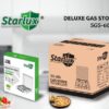 Плита настольная газовая нержавеющая сталь на 4 конфорки STARLUX SGS-6004