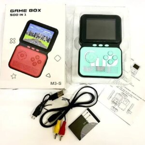 Портативная игровая консоль Game Box Power Sup M3 500 в 1