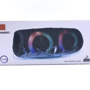 Мини громкая колонка с аккумулятором MP3/FM/microSD с Bluetooth Charge-5 RGB черный