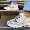 Женские кроссовки спортивные ClassShoesBAL190- бежево оранжевый