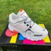 Женские кроссовки спортивные ClassShoesBAL190- бежево оранжевый