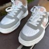 Женские кроссовки Ailaifa8823-grey Бело-серые