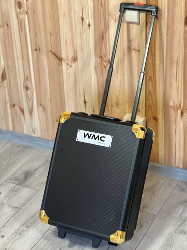Набор инструмента WMC TOOLS 408 предметов с трещоткой (в чемодане)