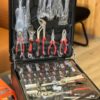 Набор инструмента WMC TOOLS 408 предметов с трещоткой (в чемодане)