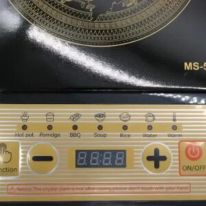Индукционная плита Domotec MS-5833 Электроплита индукционная 2000 Вт Настольная электрическая плита