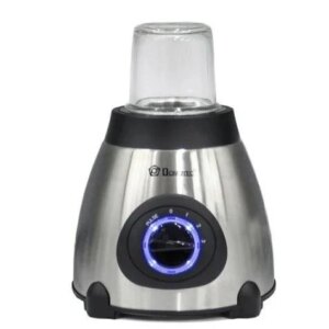 Блендер стационарный DOMOTEC MS-6610 с кофемолкой 1000Вт LED (Серый), кухонный электрический блендер