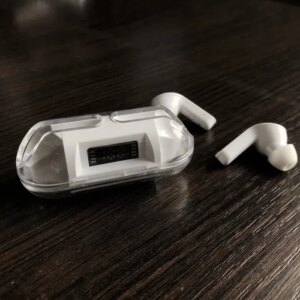 Наушники беспроводные air 13 pro прозрачные type c