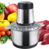 Измельчитель чаша 2 л 4 лезвия из нержавеющей стали Rainberg RB-2202 1300 Watt