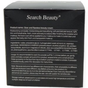 Крем пудра тональный кушон с натуральным финишем бежевый Venzen Clear Cover Beauty Cream ( bb крем-пудра)