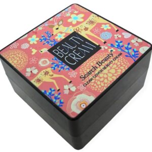 Крем пудра тональный кушон с натуральным финишем бежевый Venzen Clear Cover Beauty Cream ( bb крем-пудра)