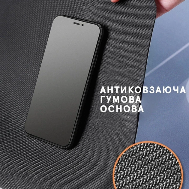 Инновационный БОЛЬШОЙ Супервпитывающий Диатомитовый Коврик для ванной 50х80 см Серый