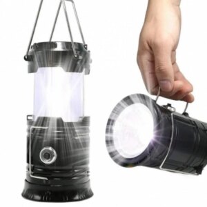 Кемпинговая LED лампа X-BAIL BL-5800 c фонариком и солнечной панелью