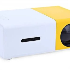 Мультимедийный портативный проектор UKC YG-300 с динамиком White/Yellow
